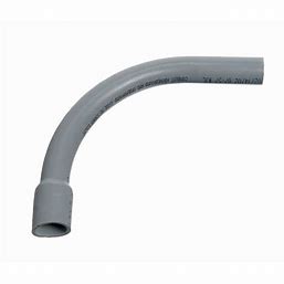 2" PVC 36" Degree Radius bell end