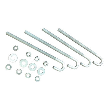 Galvanized J-Bolt Assemblies