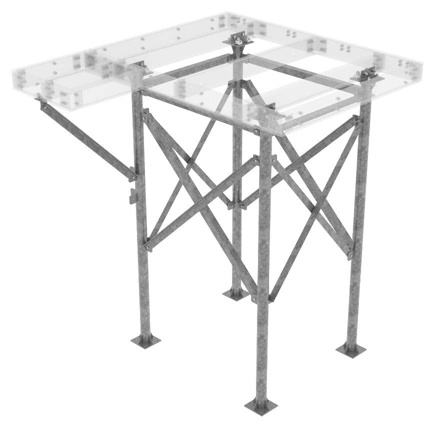 7’ x 9’ Leg Supports